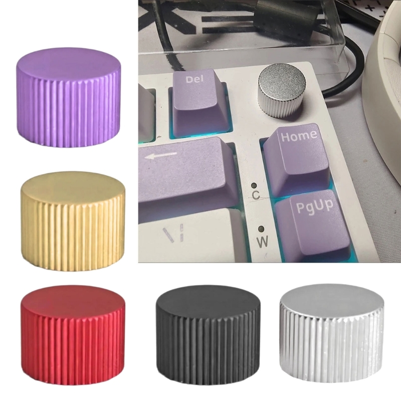 Gaming Keyboard Types - Stylish Metal Control Knob For Professional