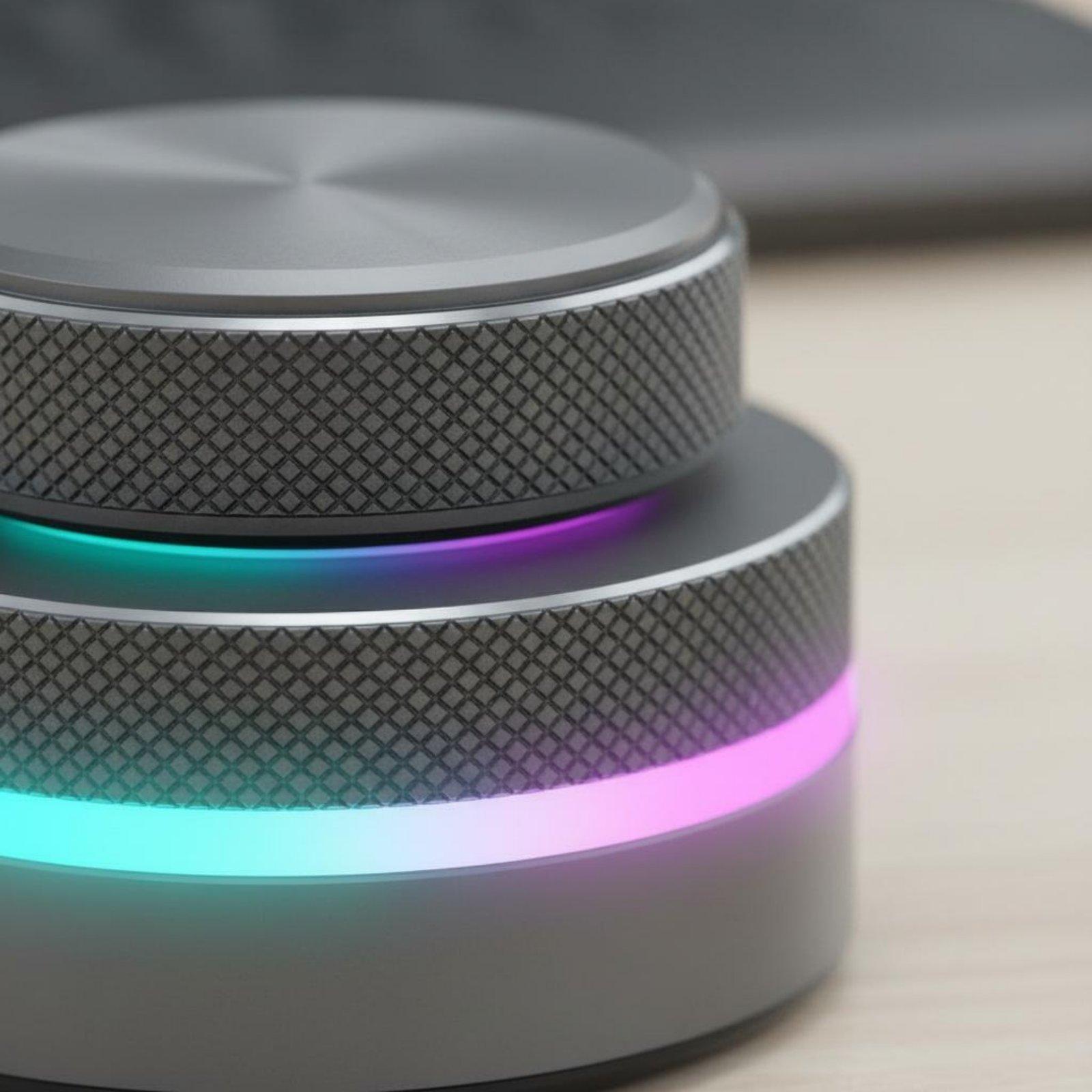 Gaming Keyboard Bluetooth - Aluminum Bluetooth Volume Knob RGB Rotary
