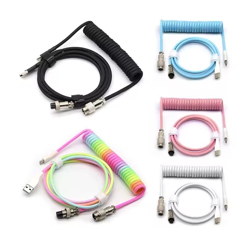 Mechanical Keyboard Coiled Cab - Gaming Keyboard Types ulasan dan harga