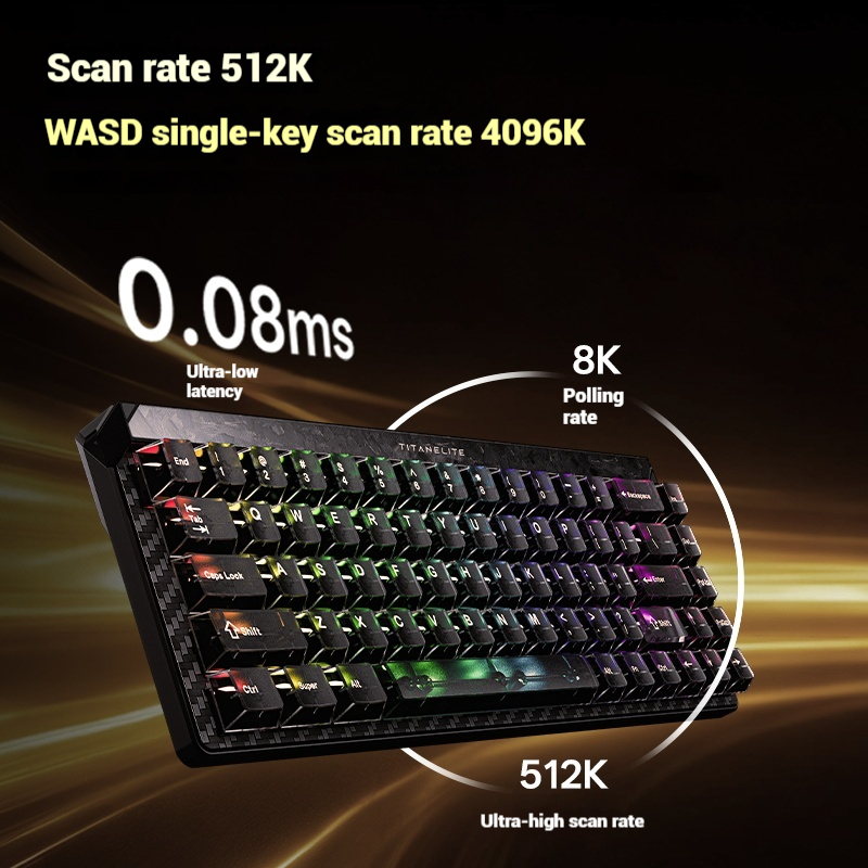 Madlions FGG TITAN68 Turbo Gam - Gaming Keyboard Magnetic Switches ulasan dan harga