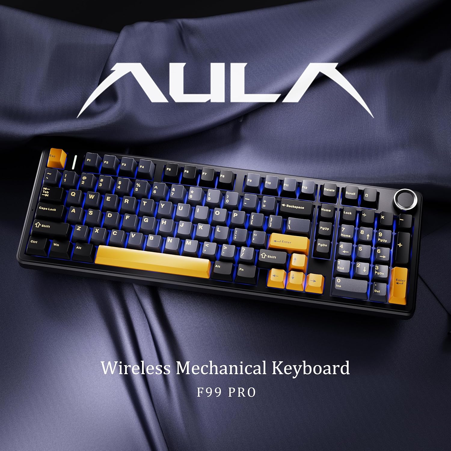 AULA F99PRO Gaming Mechanical  - Gaming Keyboard Bluetooth ulasan dan harga