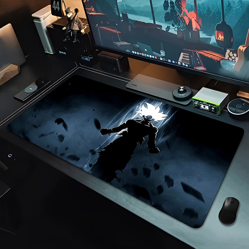 DBZ Black Anime Mouse Pad Drag - Gaming Keyboard Theme ulasan dan harga