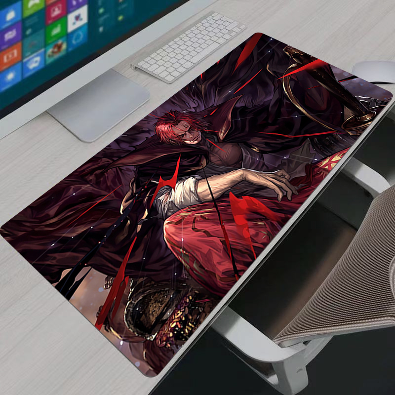 One Piece Shanks Mouse Pad Lar - Gaming Keyboard Theme ulasan dan harga