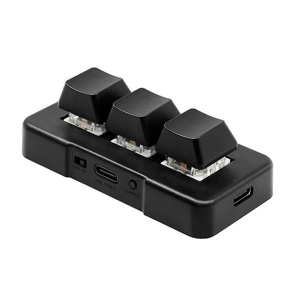 MK321-Pro Small Keyboard 3-key - Gaming Keyboard Bluetooth ulasan dan harga