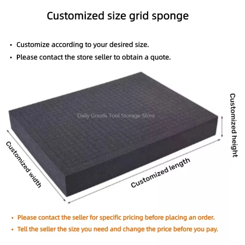 Pre-Cut Toolbox Foam Insert Pi - Polyurethane Foam Sheet ulasan dan harga