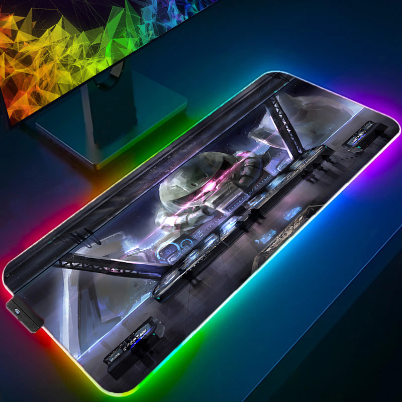 RGB Mouse Pad Gamer Notebook M - Gaming Keyboard And Mouse Mobile ulasan dan harga