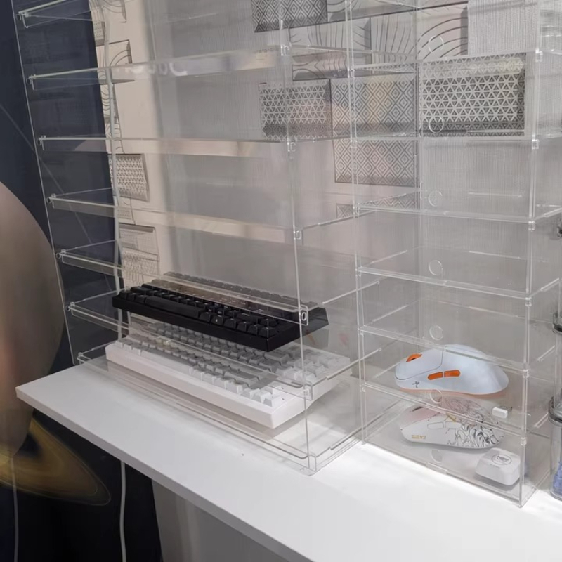 Premium Clear Acrylic Dustproo - Gaming Keyboard Types ulasan dan harga