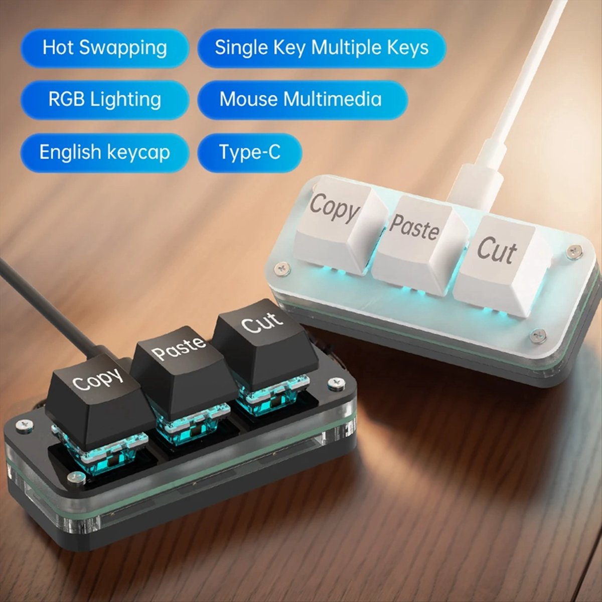 doyou 3 Keys Macro Programming - Gaming Keyboard Types ulasan dan harga