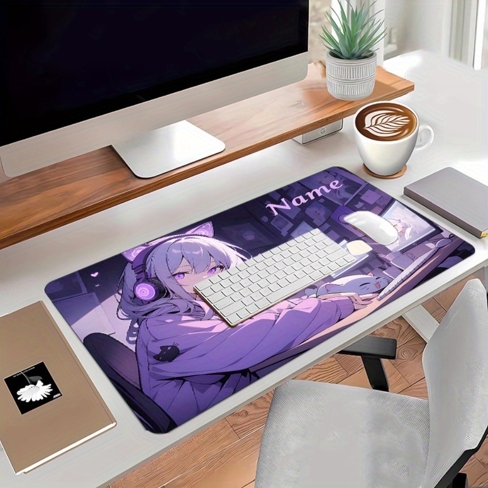 Customizable Name Anime Girl G - Gaming Keyboard Name ulasan dan harga