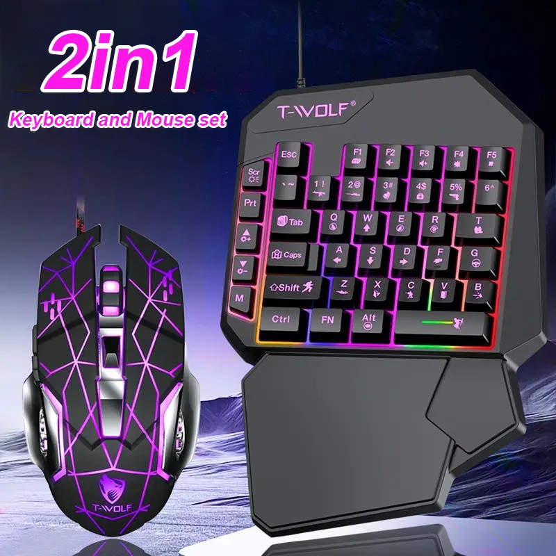 FocusOnPC TF900 2-in-1 Mobile  - Gaming Keyboard And Mouse Mobile ulasan dan harga
