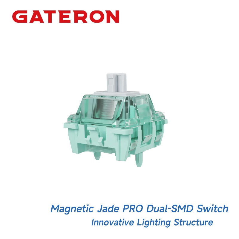 GATERON Magnetic Jade PRO Dual - Gaming Keyboard Hall Effect Switches ulasan dan harga