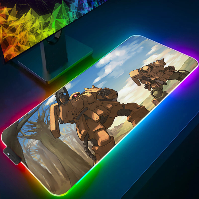 RGB Mouse Pad Gamer PC Mobile  - Gaming Keyboard And Mouse Mobile ulasan dan harga