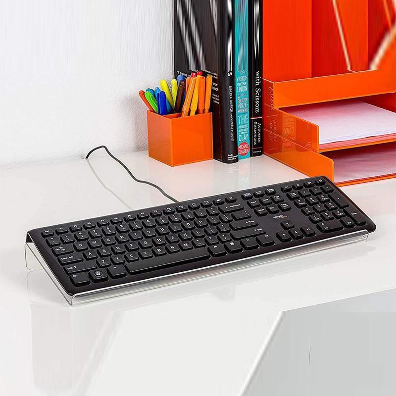 Clear Acrylic Ergonomic Keyboa - Gaming Keyboard Types ulasan dan harga