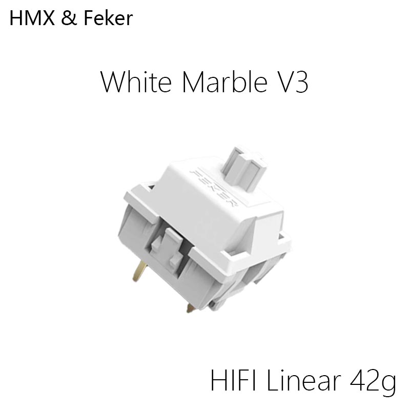 HMX Feker White Marble V3 Hot  - Gaming Keyboard Bluetooth ulasan dan harga