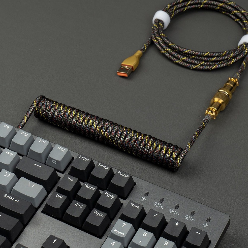 Gold-Plating Aviator Cable USB - Gaming Keyboard Magnetic Switches ulasan dan harga