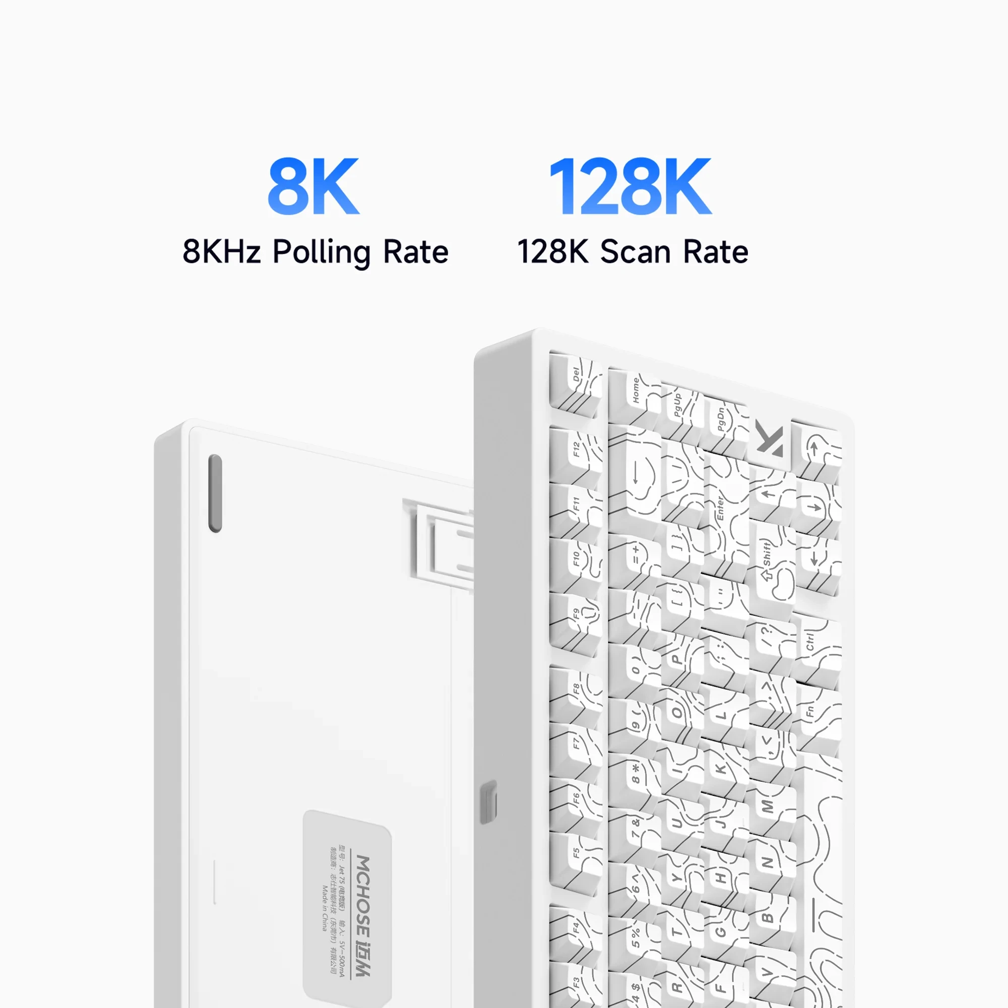 MCHOSE Jet 75 Magnetic Switch  - Gaming Keyboard Hall Effect Switches ulasan dan harga