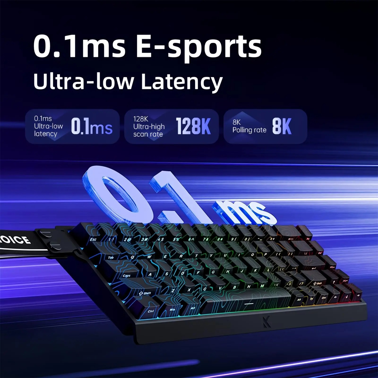 MCHOSE ACE 68 Magnetic Switch  - Gaming Keyboard Hall Effect Switches ulasan dan harga