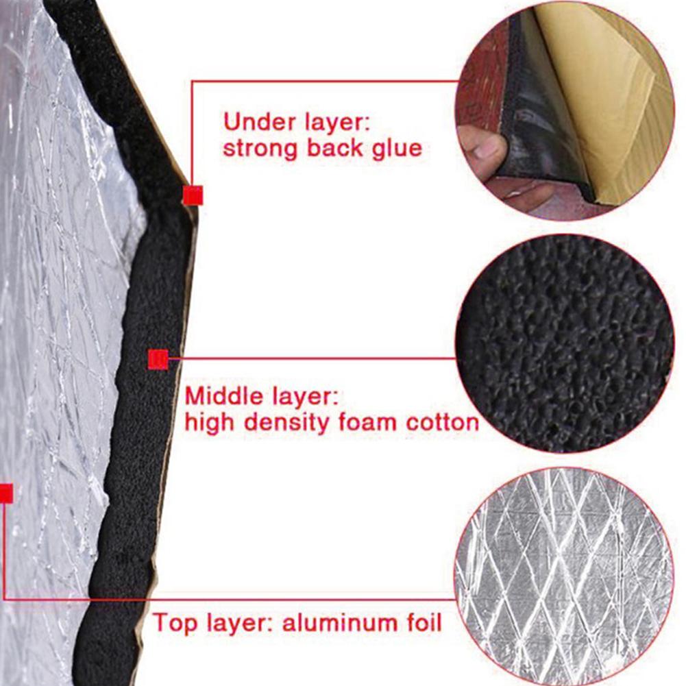 10PCS 5mm Car Sound Deadening  - Pe Foam Sheet ulasan dan harga