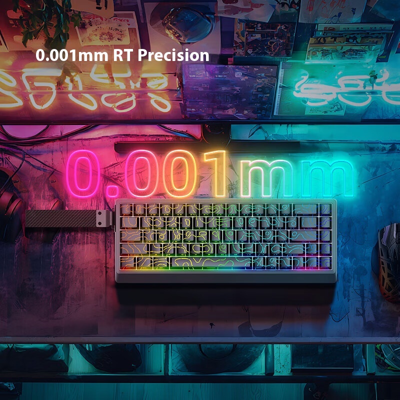 IROK ND68 Pro Gaming Mechanica - Gaming Keyboard Hall Effect Switches ulasan dan harga