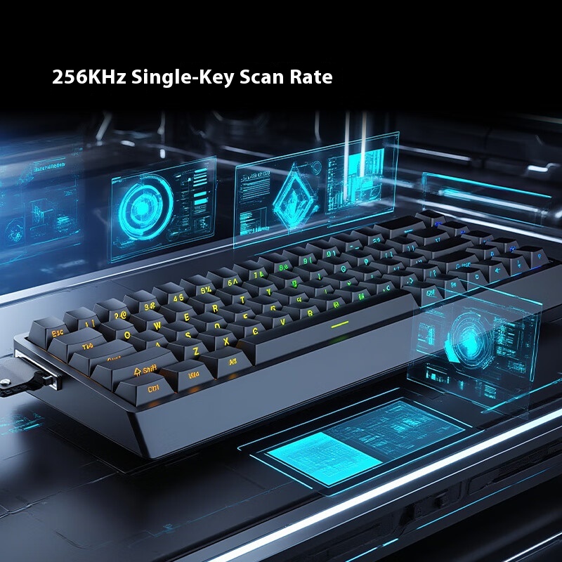 IROK ND68 Pro Gaming Mechanica - Gaming Keyboard Hall Effect Switches ulasan dan harga