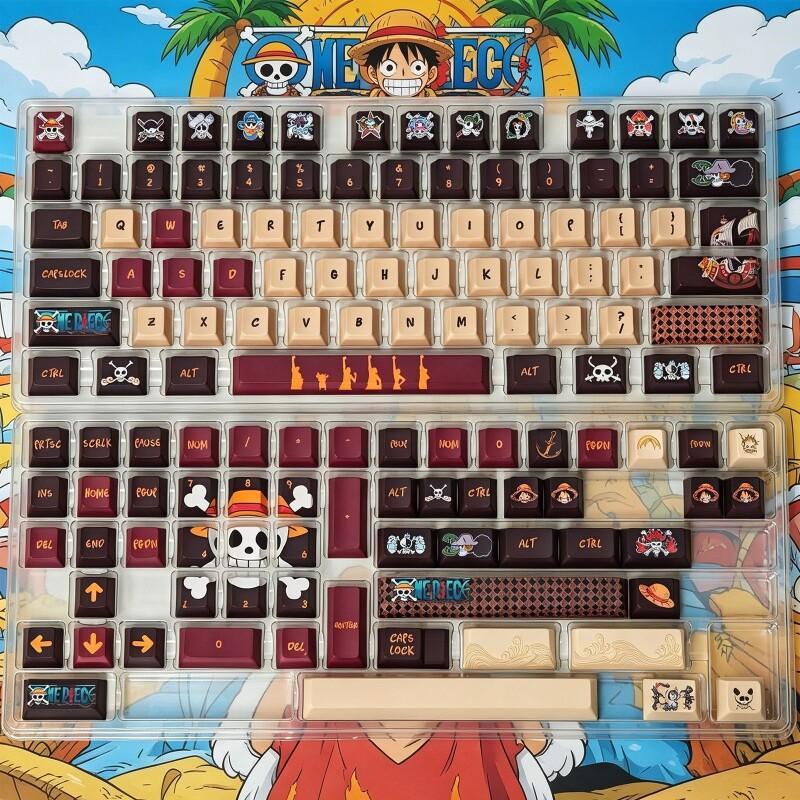 BANDAI One Piece Monkey D. Luf - Gaming Keyboard Theme ulasan dan harga
