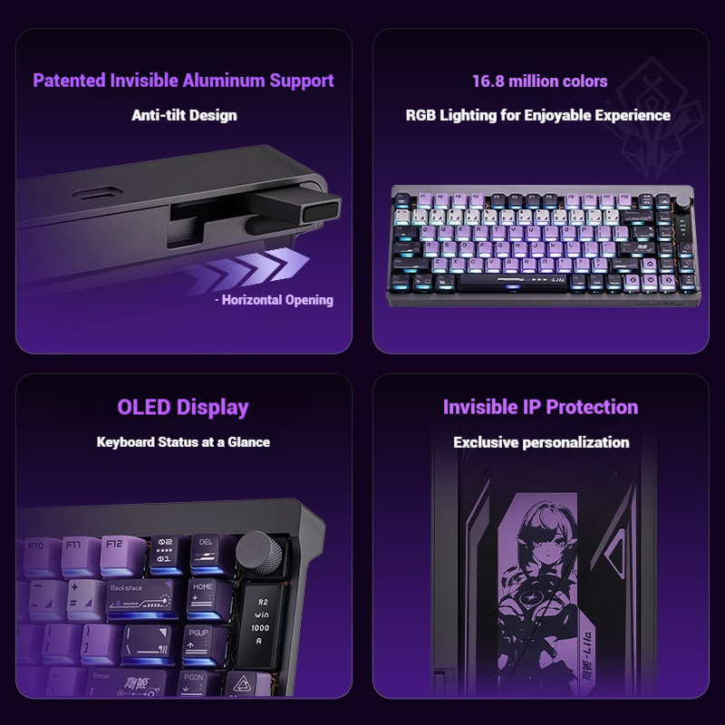 Colorful StarChase 87 Magnetic - Gaming Keyboard Magnetic Switches ulasan dan harga