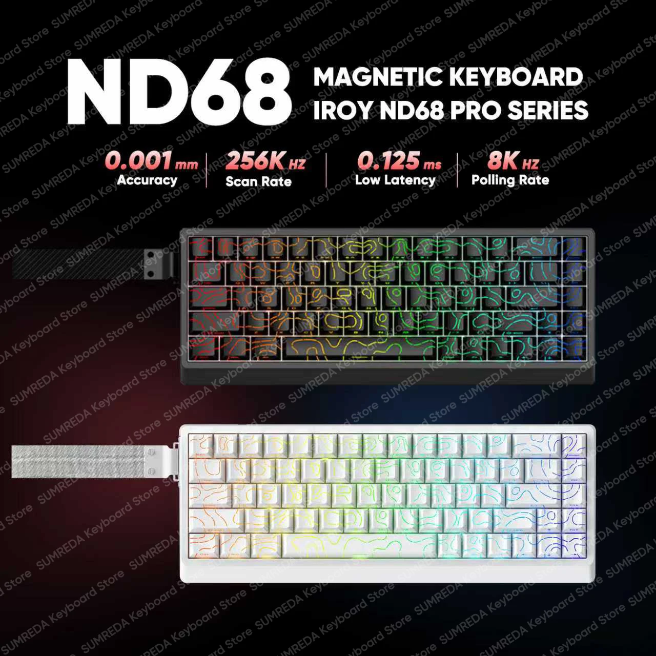 IROK ND68 ND68Pro Hall Effect  - Gaming Keyboard Hall Effect Switches ulasan dan harga